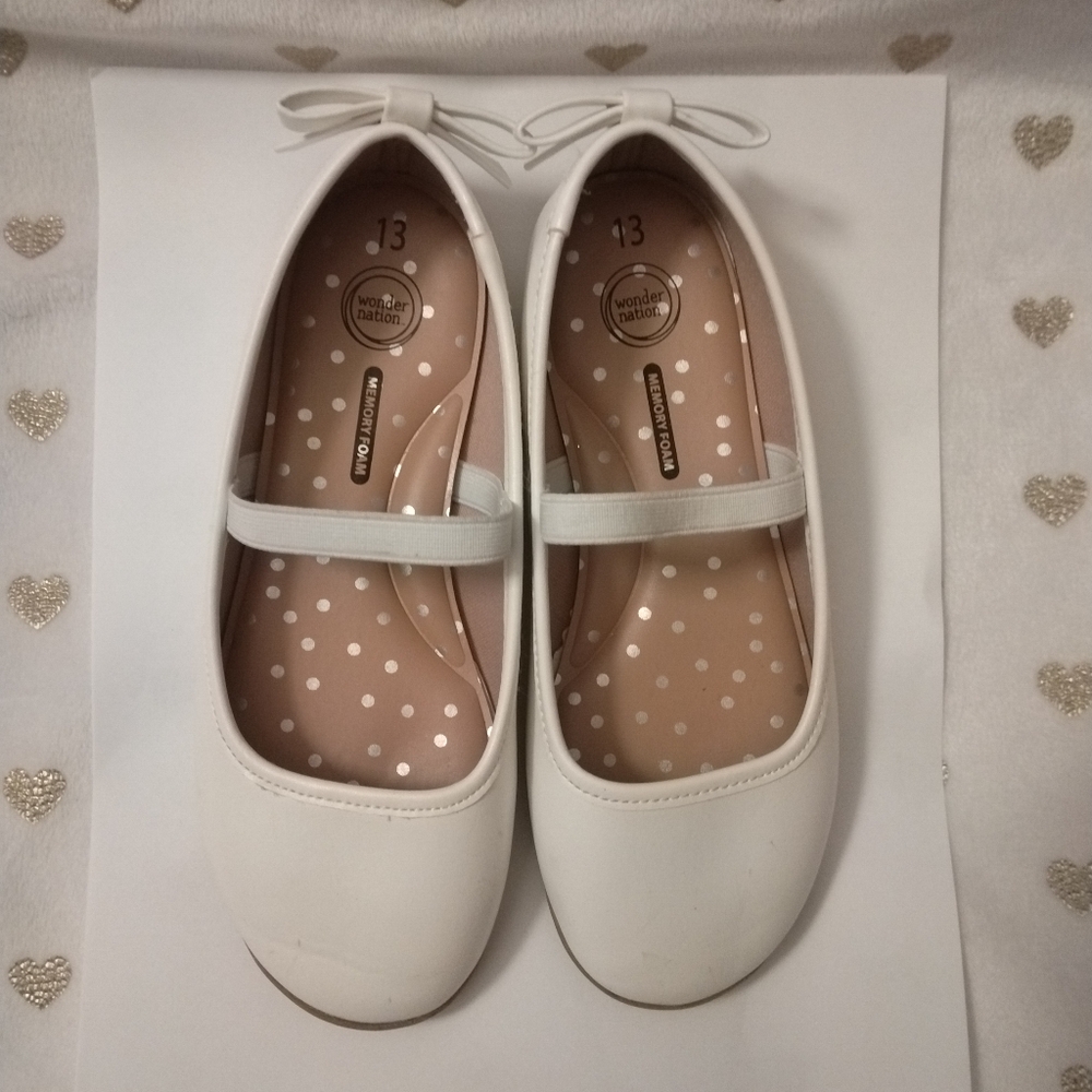 10/$40 Wonder Nation Girl's Dress Shoes